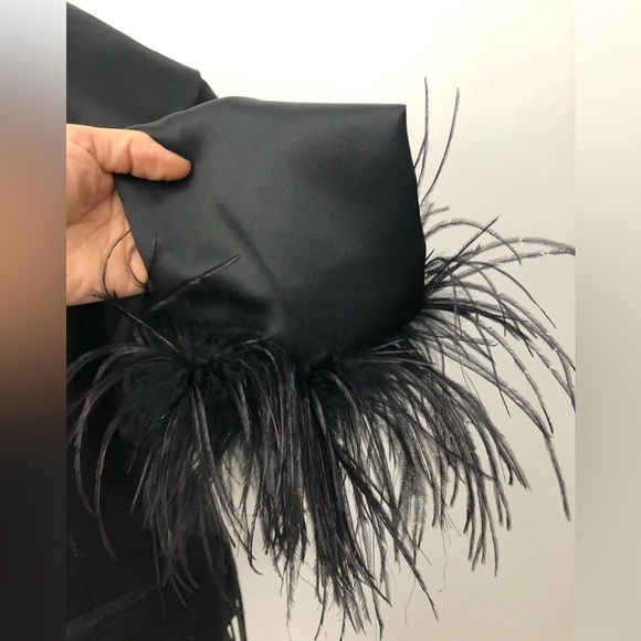 Jessica Howard feathers black blazer size 12p - Picture 6 of 9